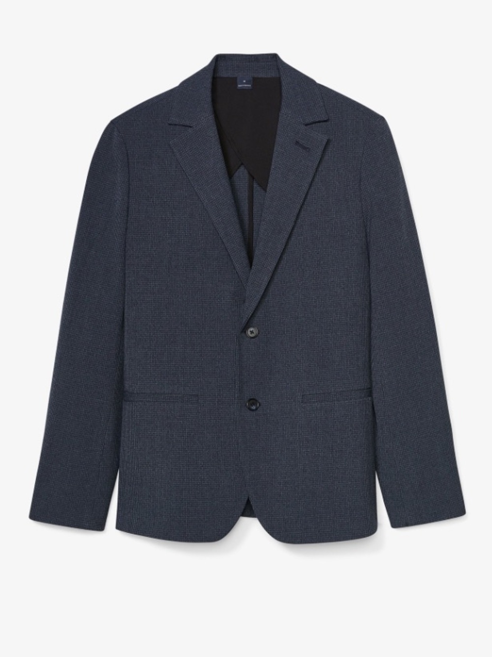 Navy Gun Check Watson Suit Jacket